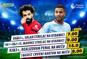 Siti pregazio Liverpul, a Salah igračima AdmiralBeta omogućio lepu zaradu!